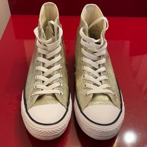 Converse Chuck Taylor All Star Gold Metallic Rubber